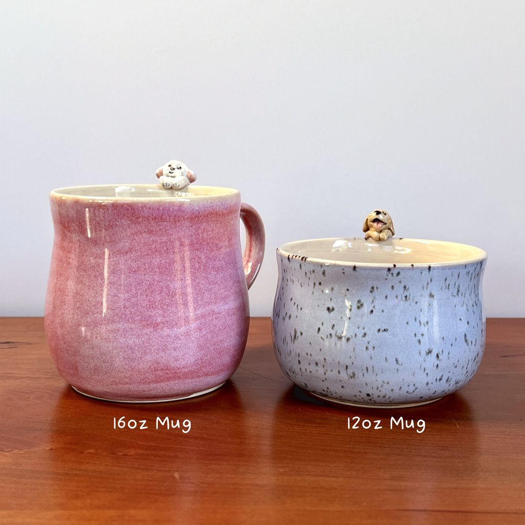Handmade Custom Pet Mug - Made to Order - Each Pet +$40