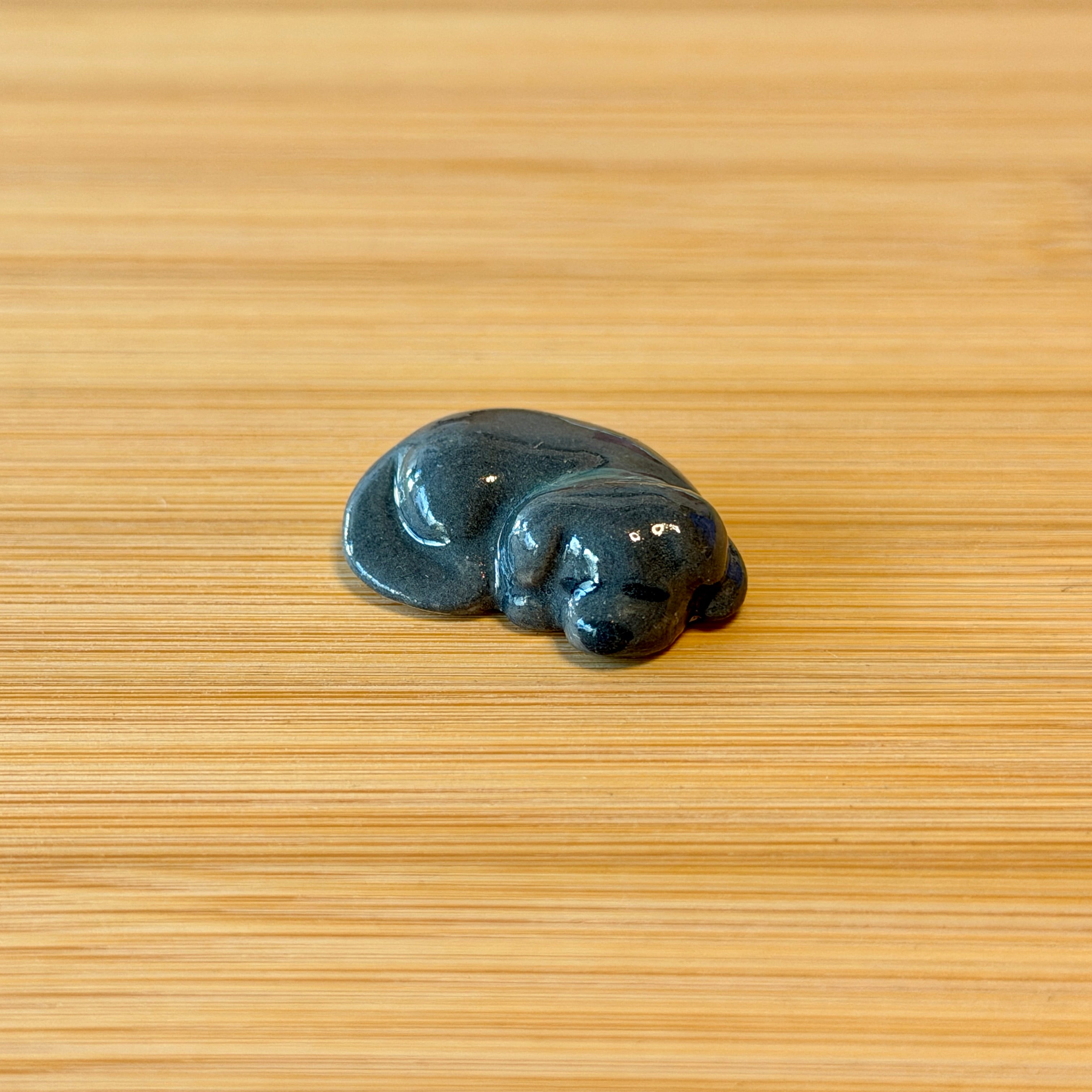 Puppy Petting Stone ~ Licorice
