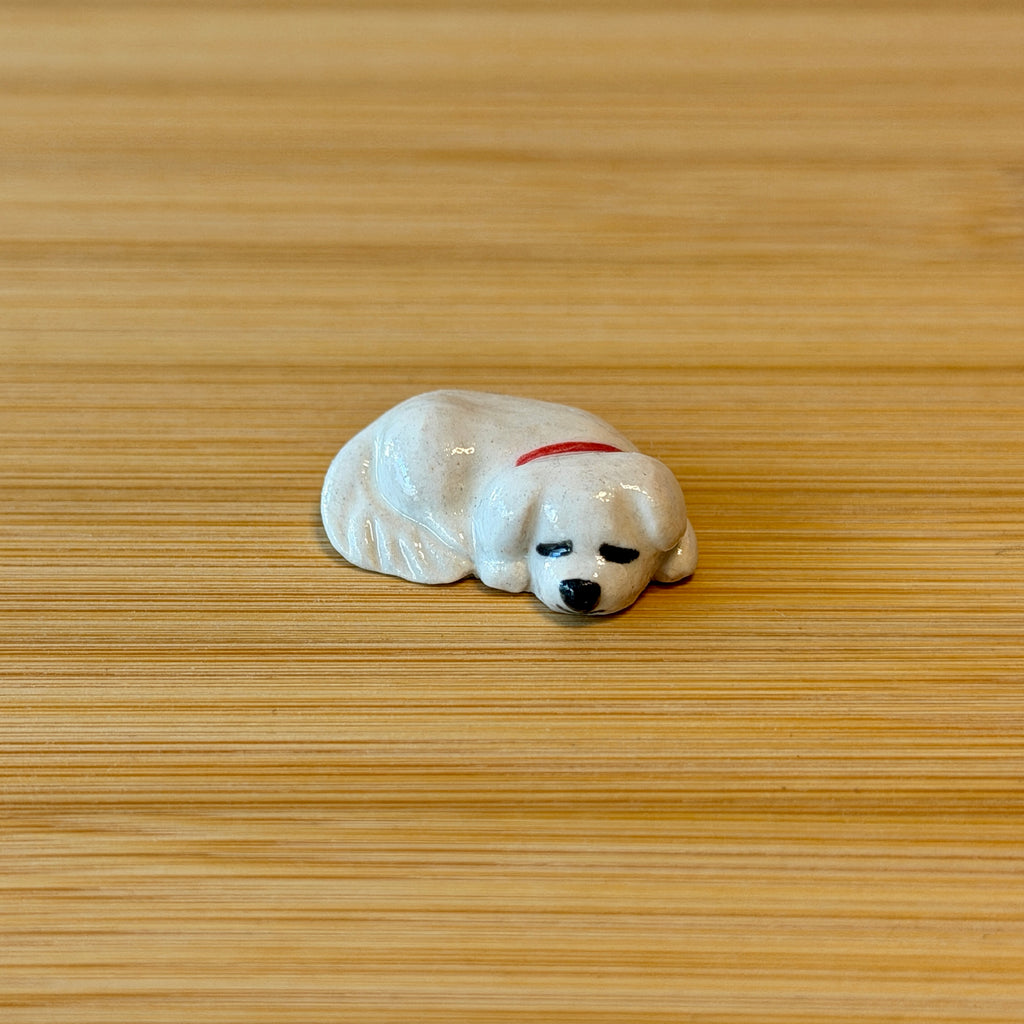Puppy Petting Stone ~ Marshmallow