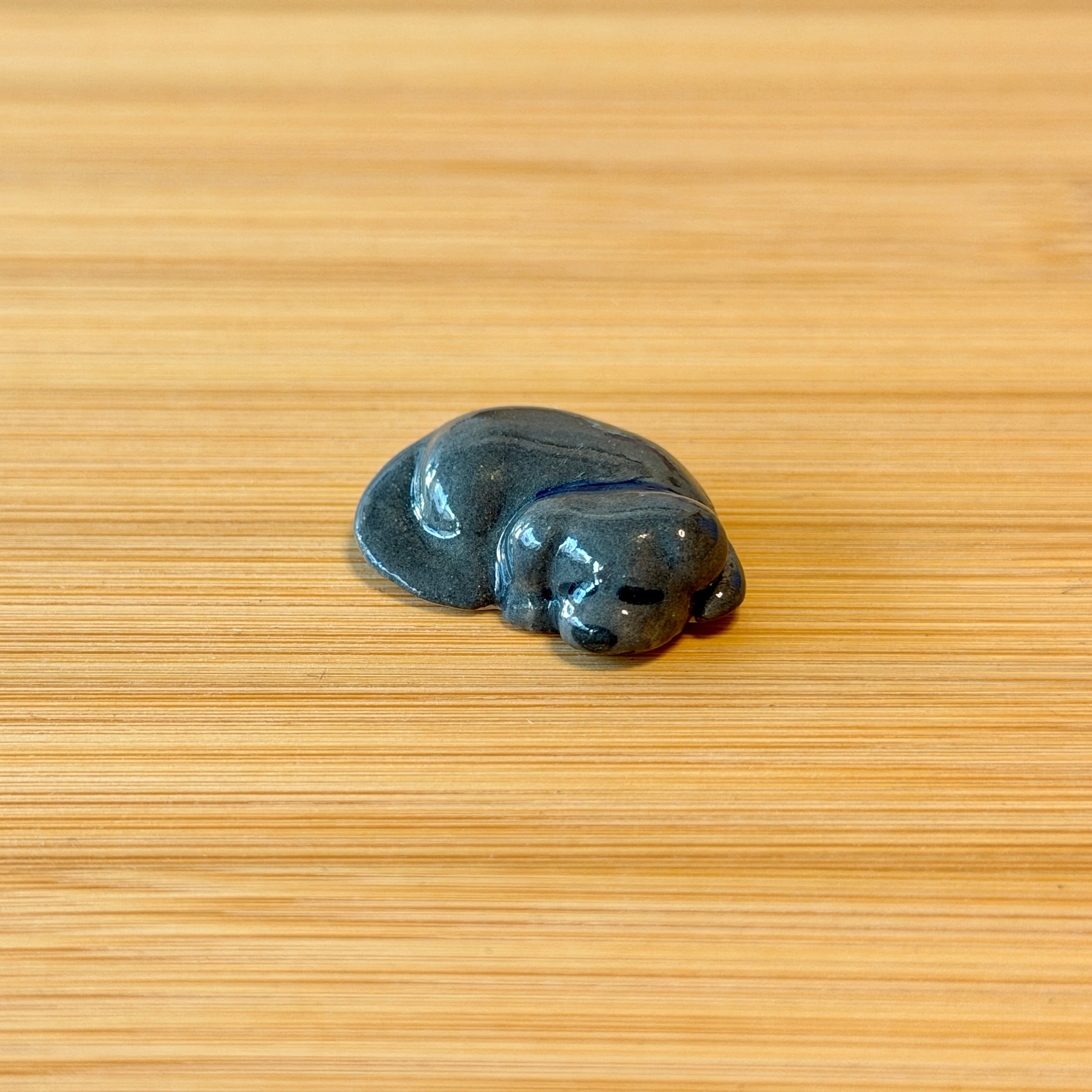 Puppy Petting Stone ~ Licorice