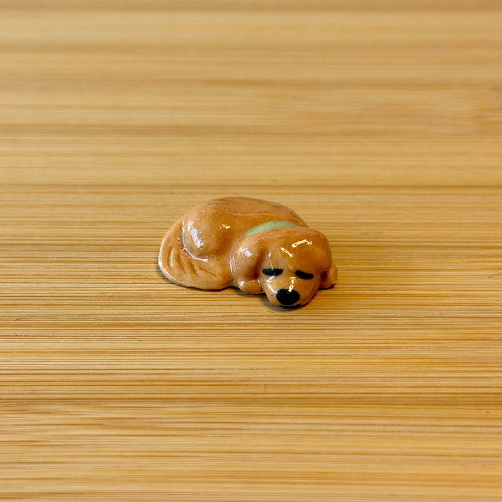 Puppy Petting Stone ~ Caramel