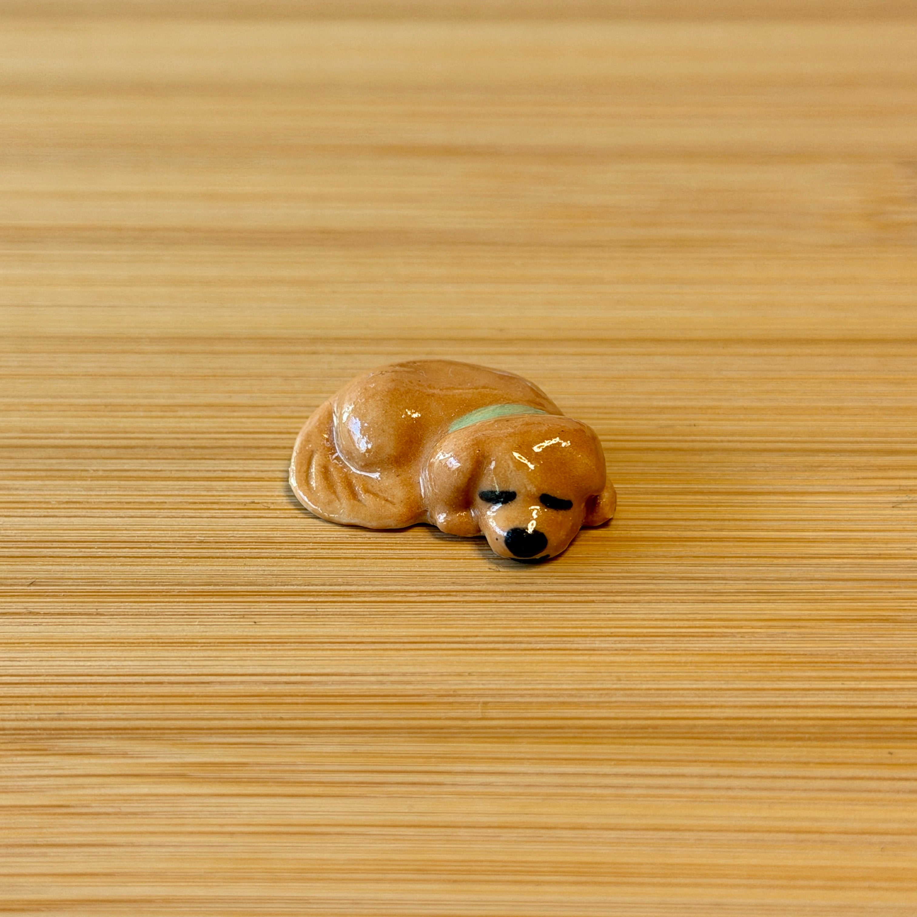 Puppy Petting Stone ~ Caramel