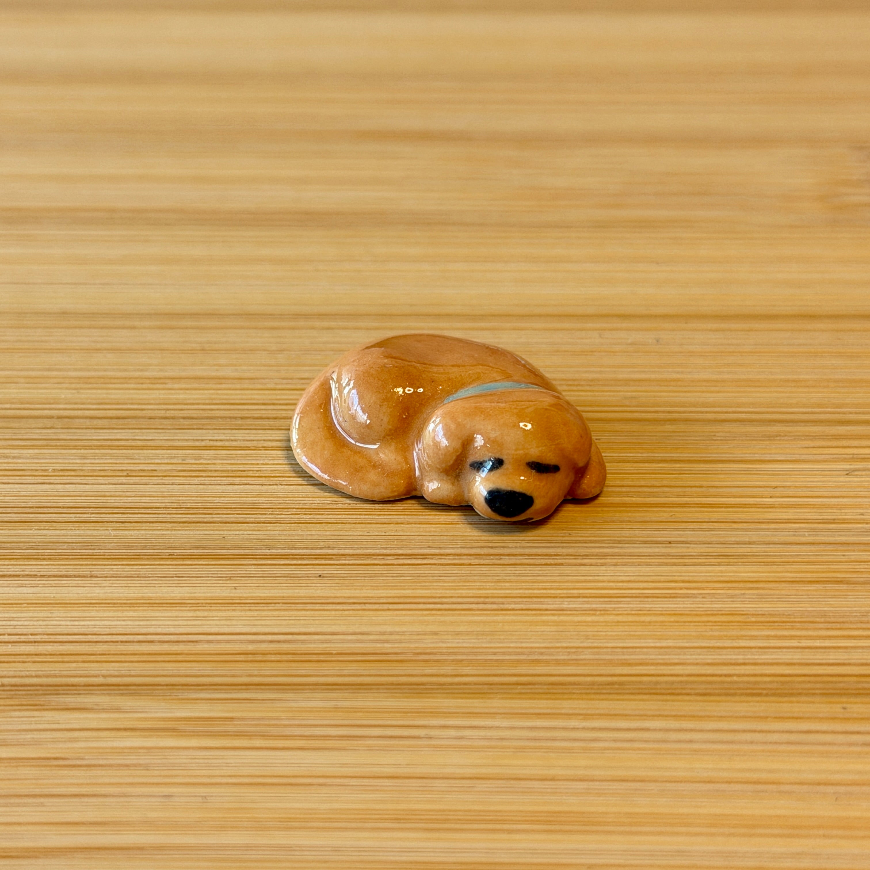 Puppy Petting Stone ~ Caramel