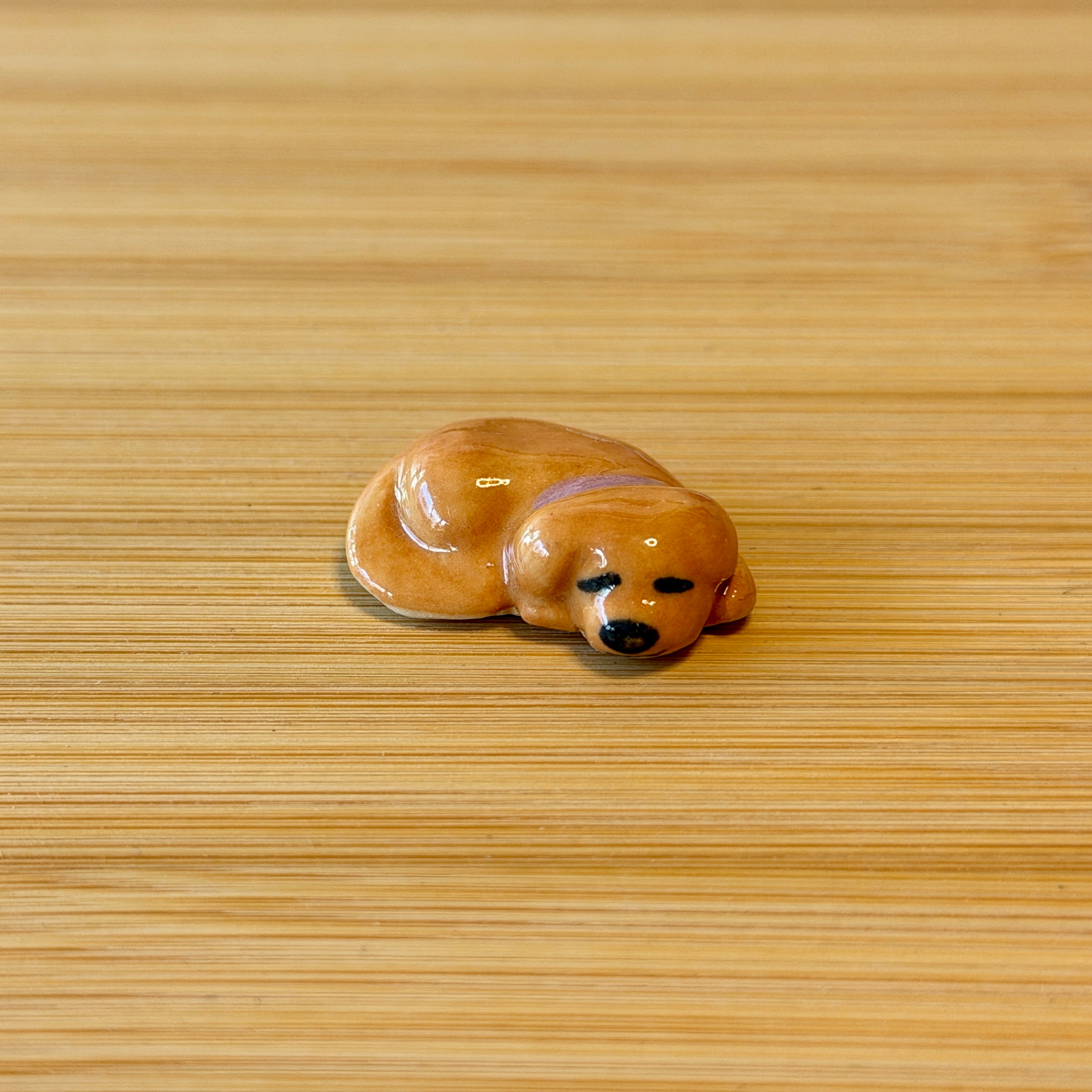 Puppy Petting Stone ~ Caramel