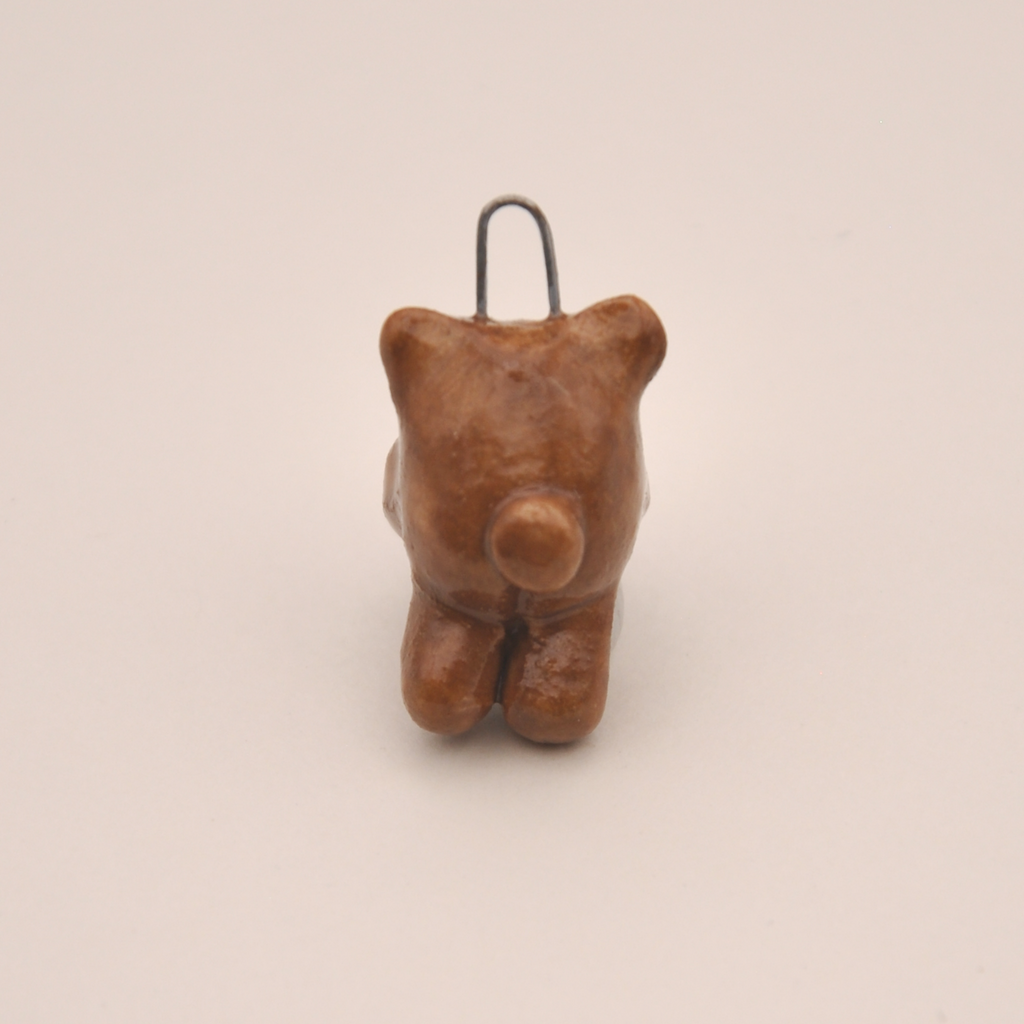 Brown Bear Charm ~ Holding a Heart