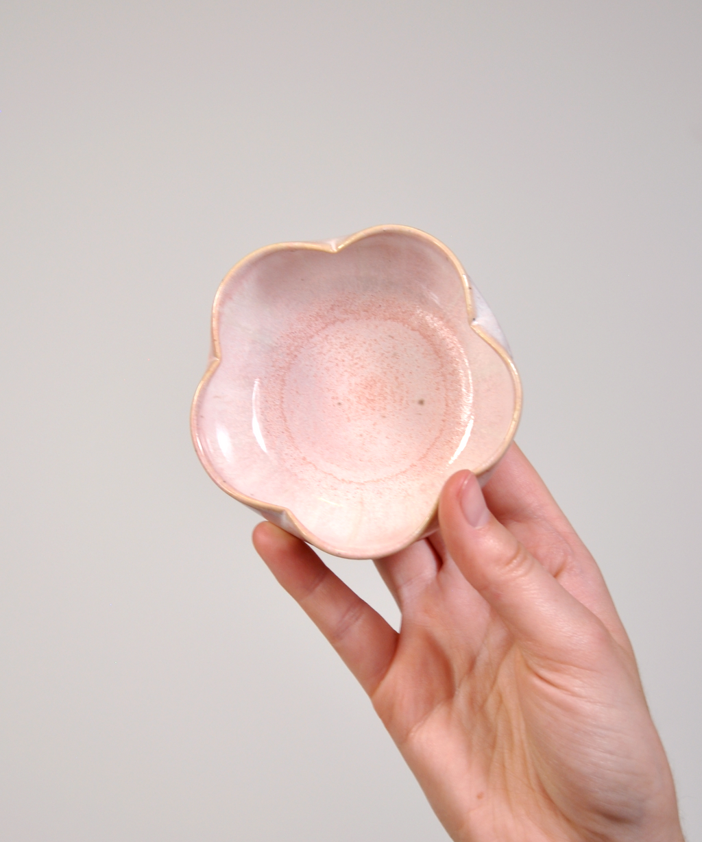 Flower Snack Bowl - Peony
