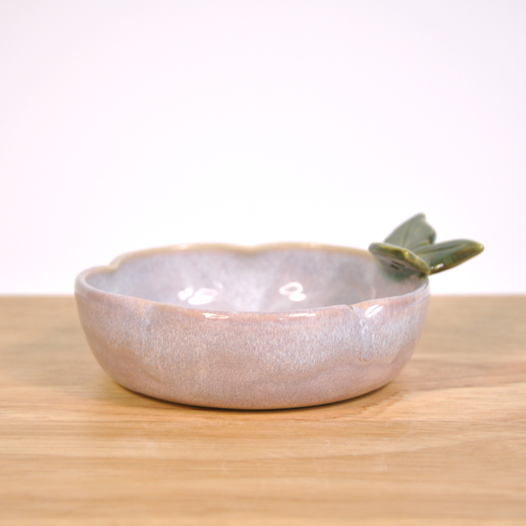 Flower Shaped Garlic Grater - with Herb Stripper - Lavender