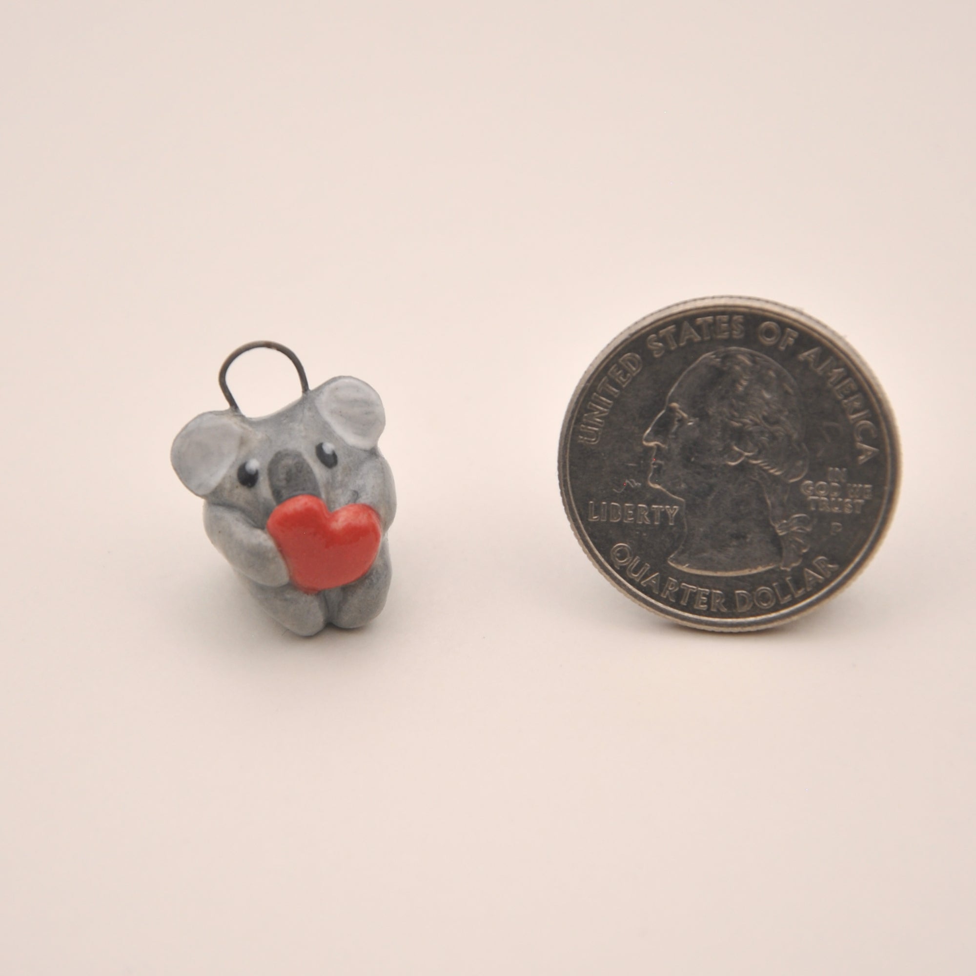 Koala Charm ~ Holding a Heart