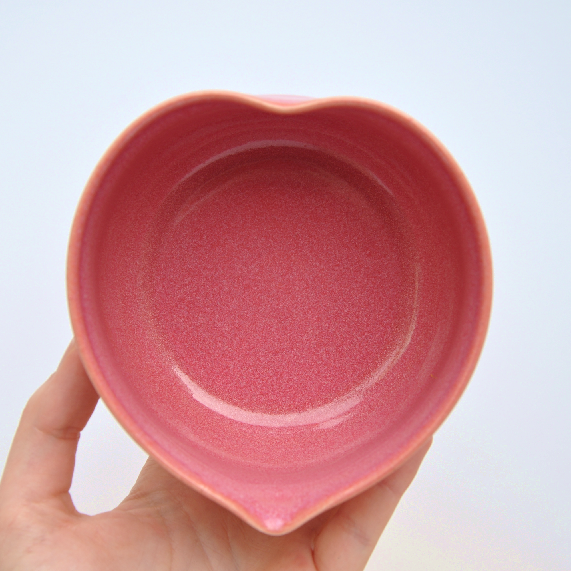 Heart-Shaped Matcha Bowl