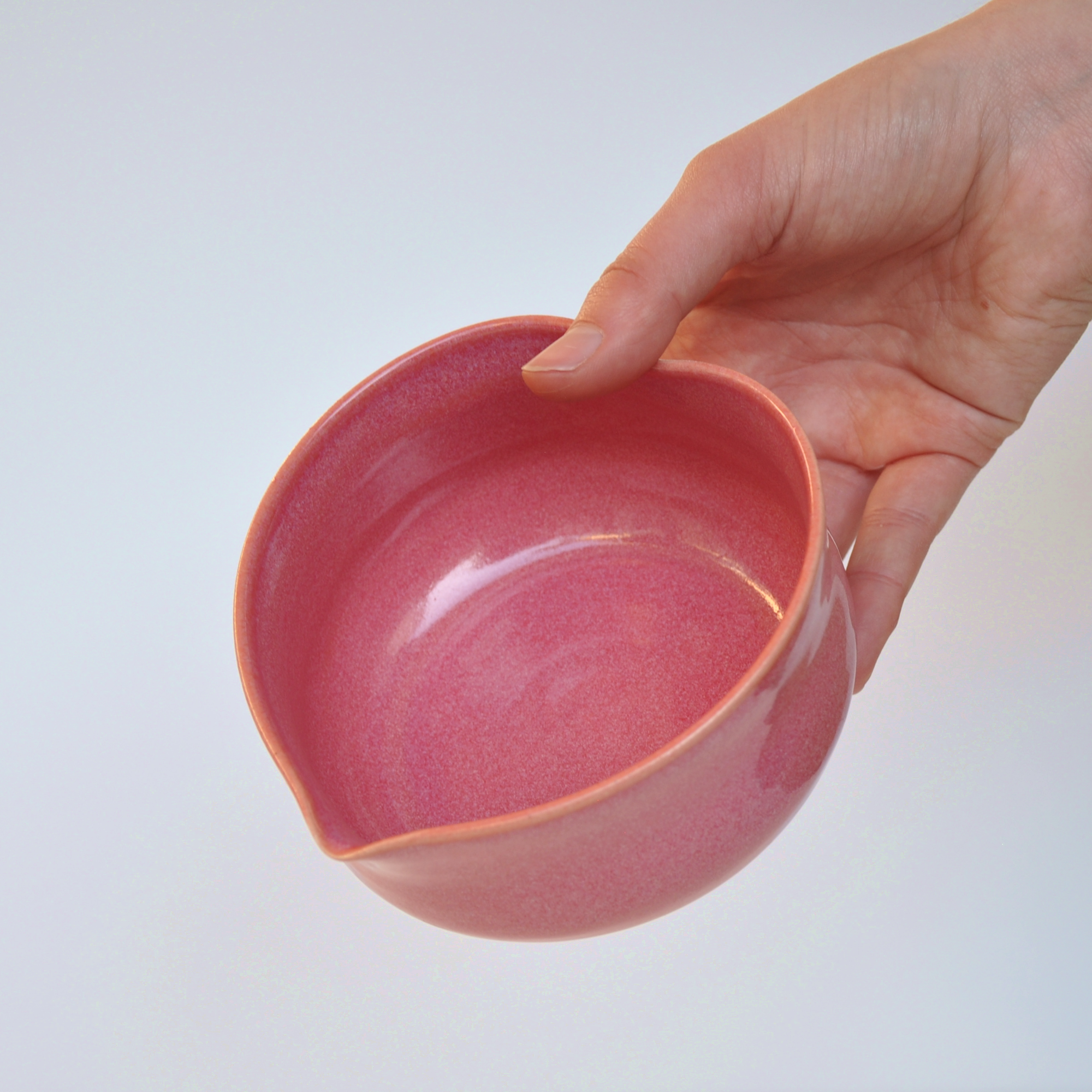 Heart-Shaped Matcha Bowl