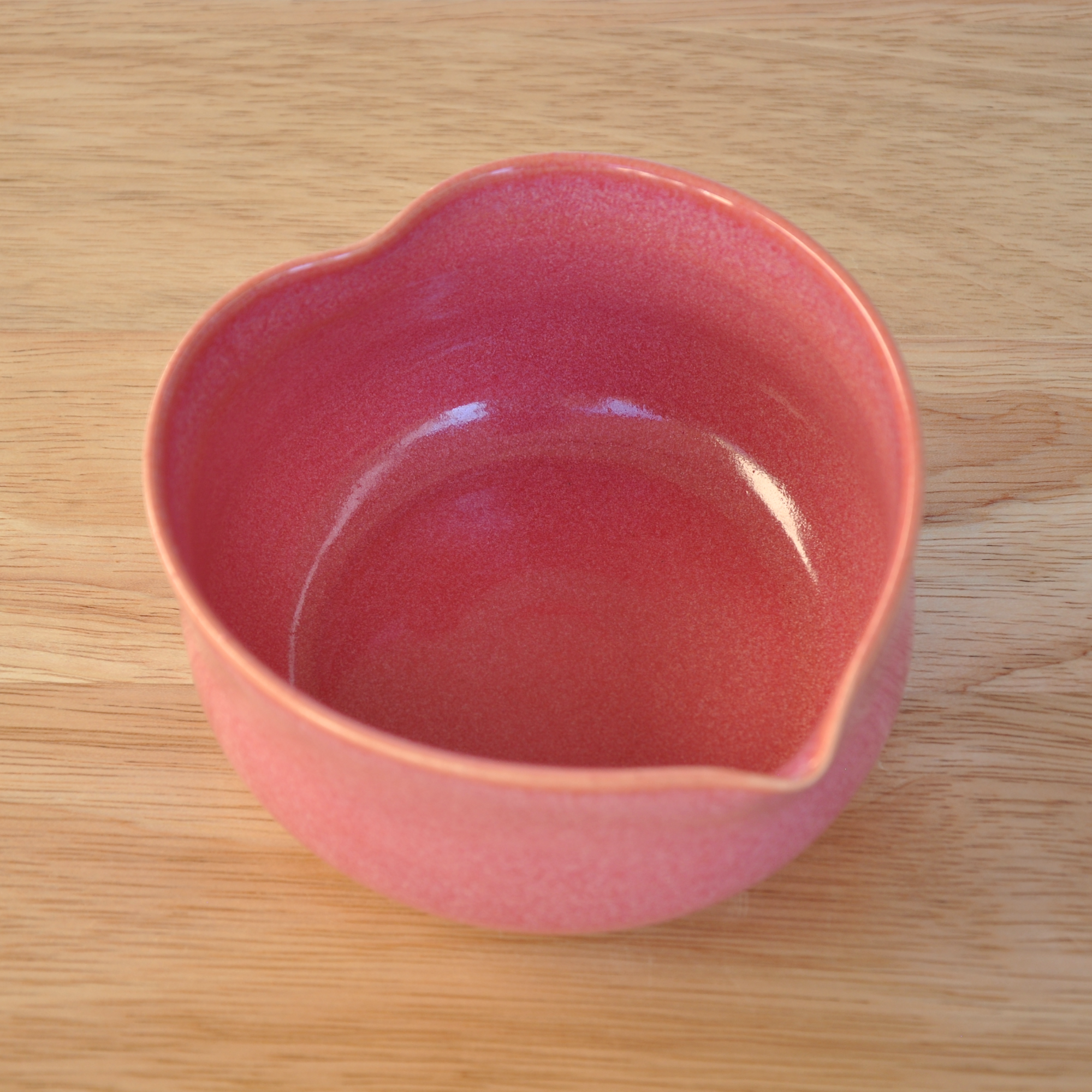 Heart-Shaped Matcha Bowl