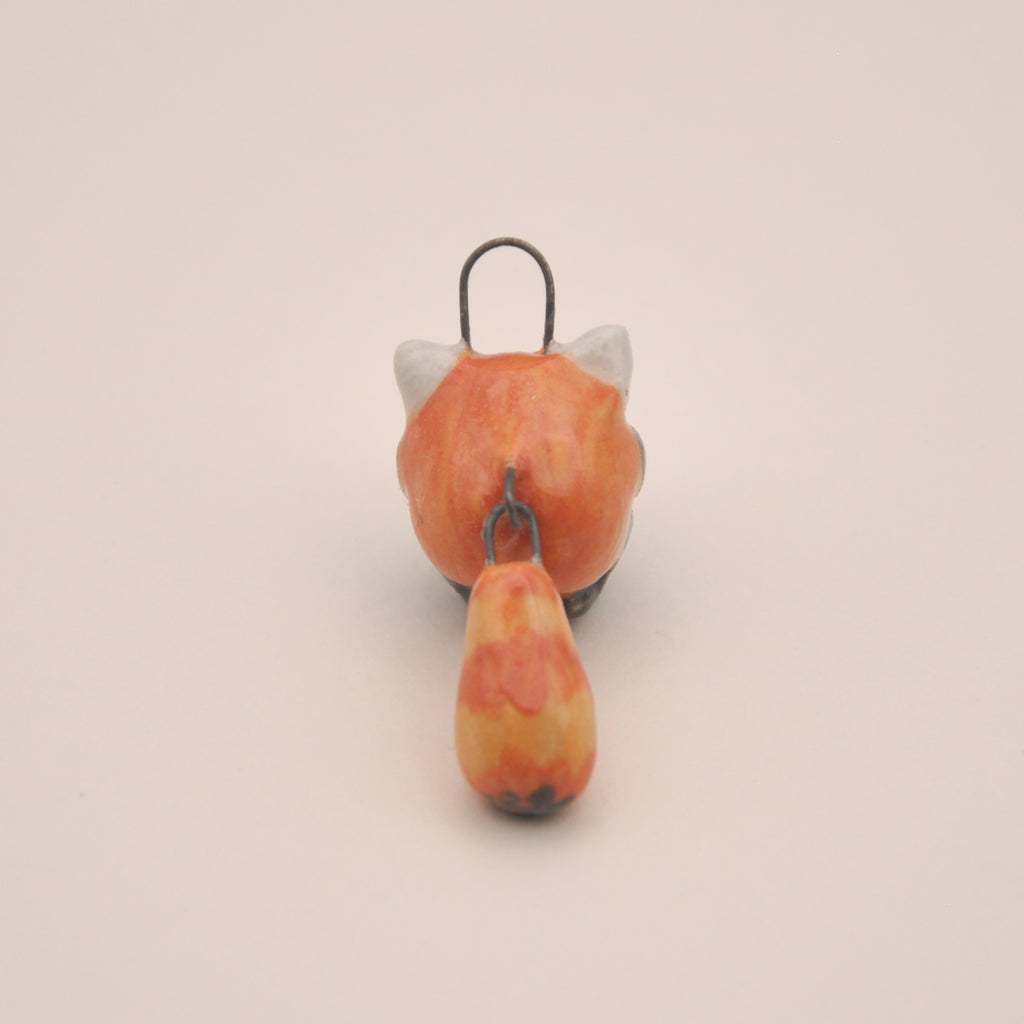 Red Panda Charm ~ Holding a Heart